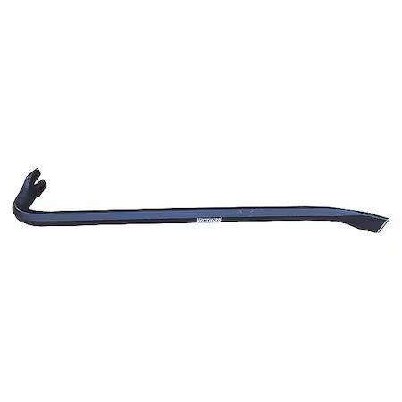 Westward 3Fe89 Gooseneck Wrecking Bar, 36 In, 3/4 In Dia
