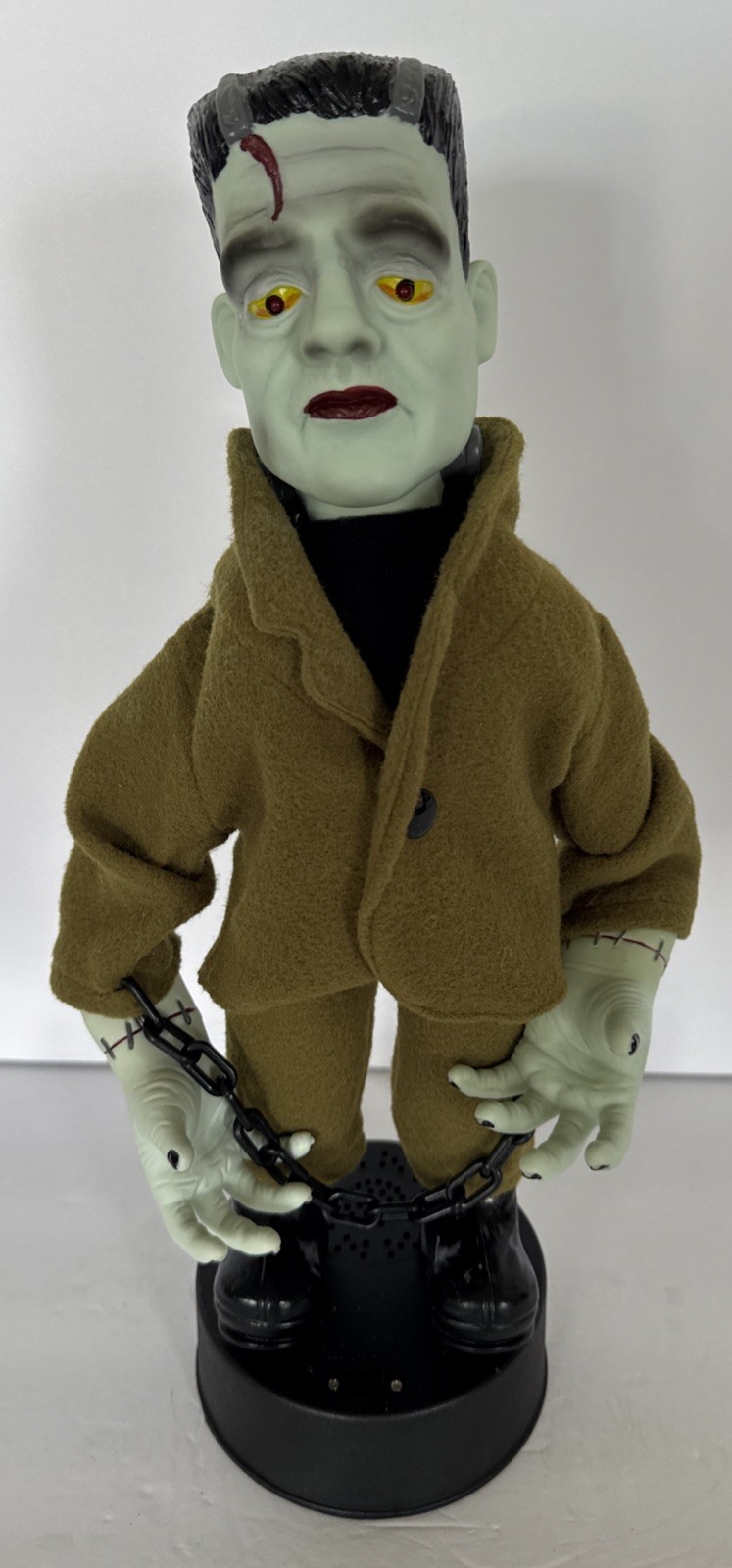 Telco Frankenstein Monster Motionette Original Box 15” Tall Vintage 1990’s Read