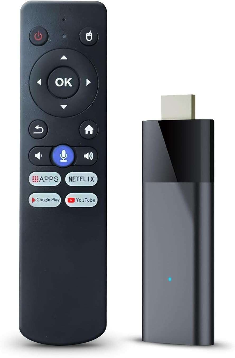 Android TV Stick 4K 2025 10.0 2GB RAM 16GB ROM Tv Ultra HD H313 CPU Supports USB