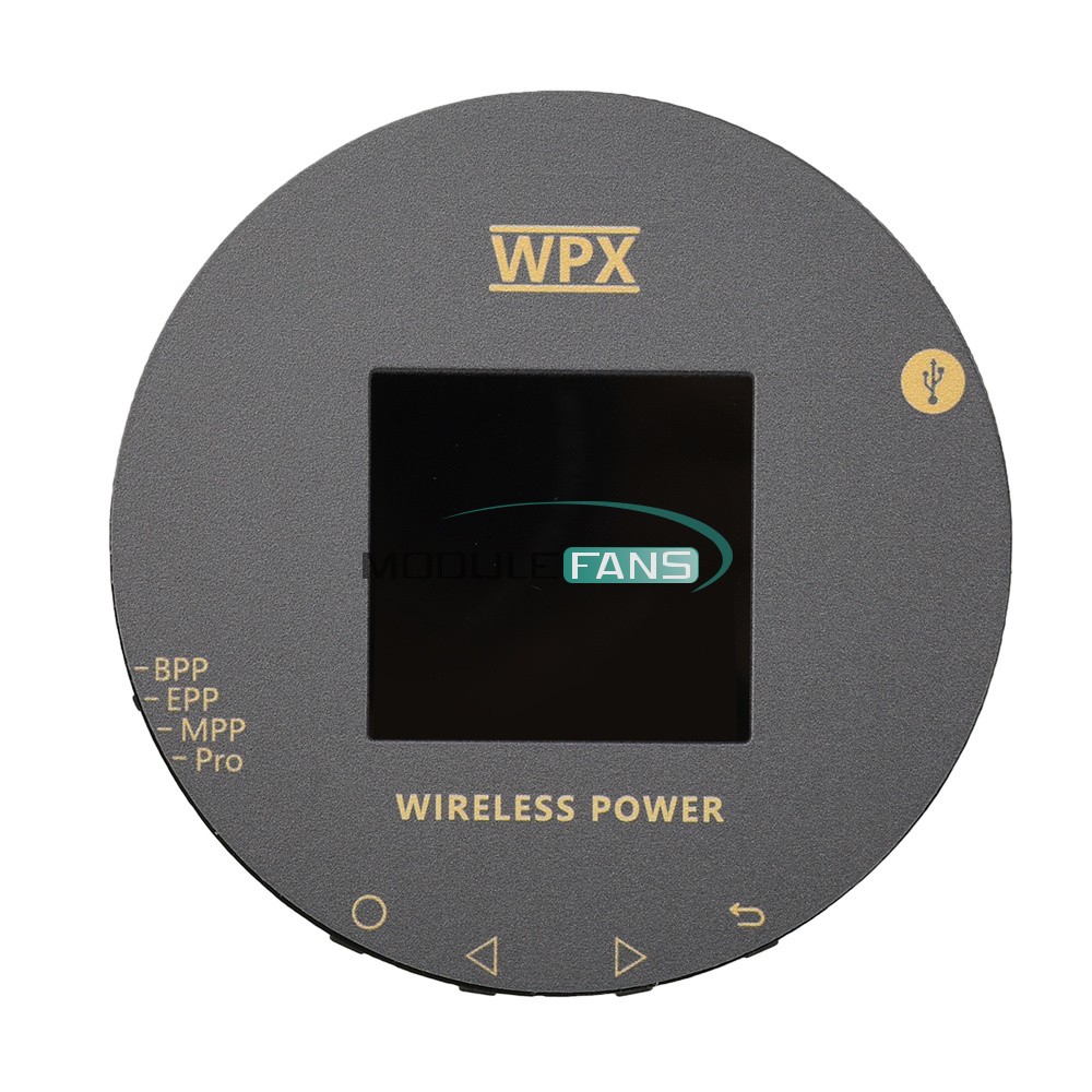 1.54" LCD Magnetic Wireless Charge Fast Charging Tester Volt Current Power Meter