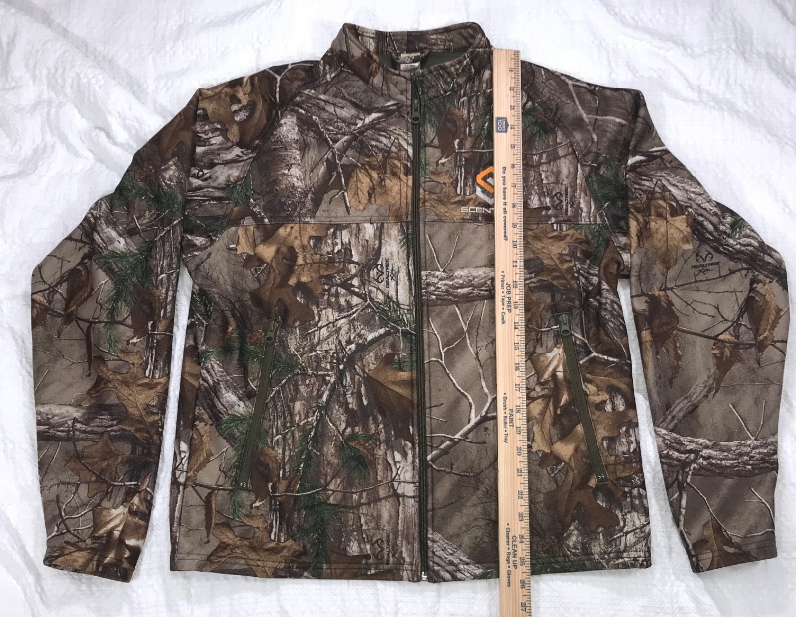 Realtree Xtra Camo Scentlok (L) Fleece Lined Mid-Weight Outdoor Jacket