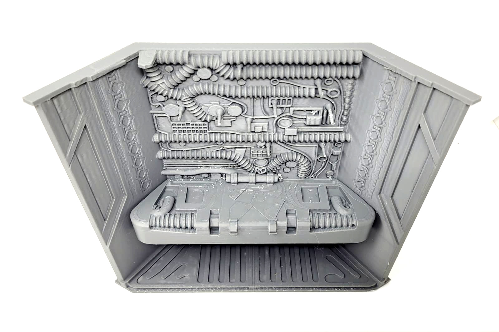 Predator Trophy Room Diorama 1:10 Scale for 7" NECA Figures | 3D Printed Sci-Fi