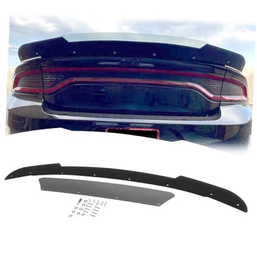Venom V1 Style Rear Wickerbill Spoiler for Dodge Charger 2015-2024 SRT Scat