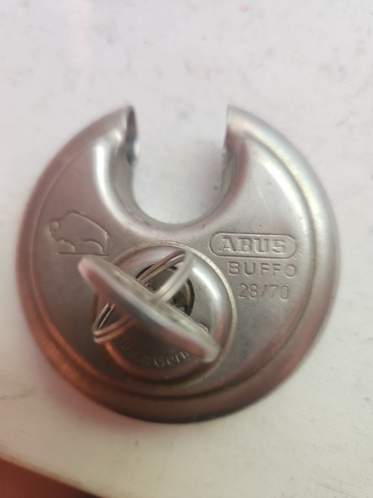 ABUS 2-3/4 IN. BUFFO DISKUS PADLOCK