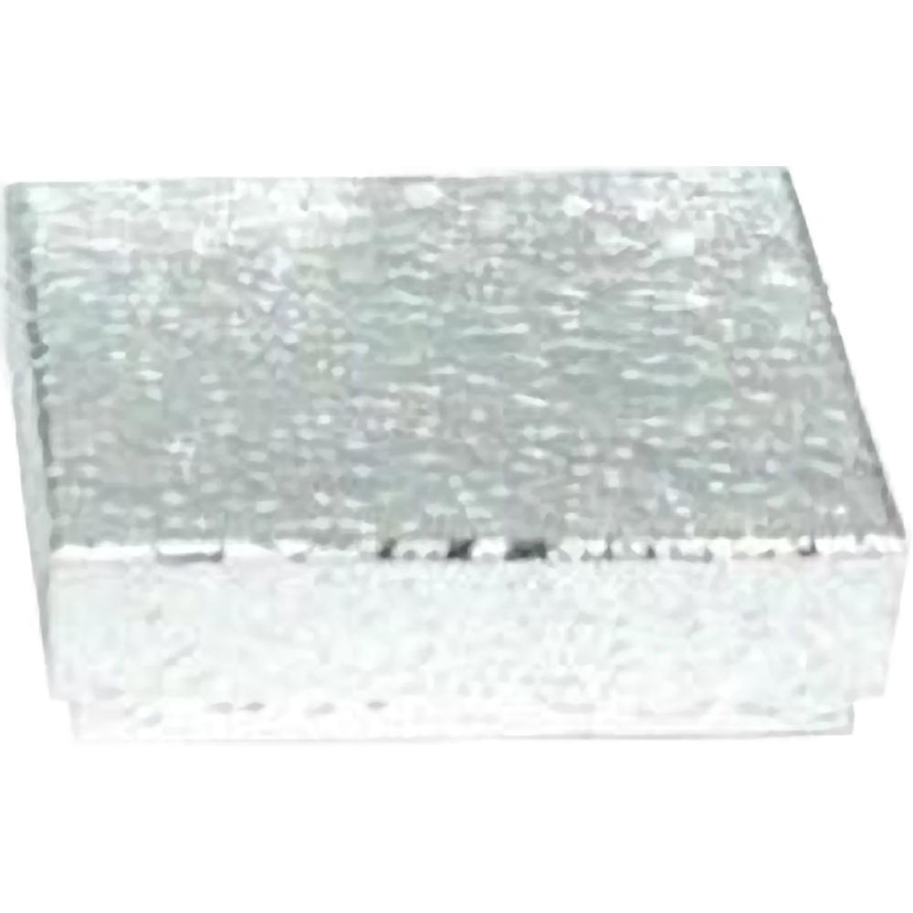 36 Cotton Boxes Silver Pendant Chain Jewelry Displays