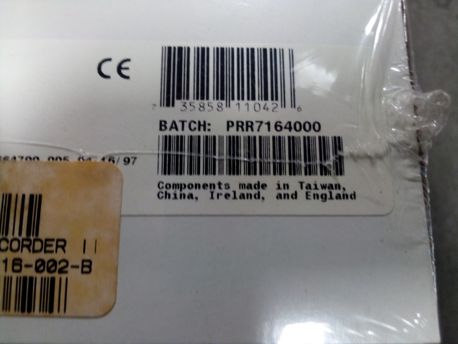 Intel Smart Video Recorder III PCI Card PCVD1110 NIB and Sealed