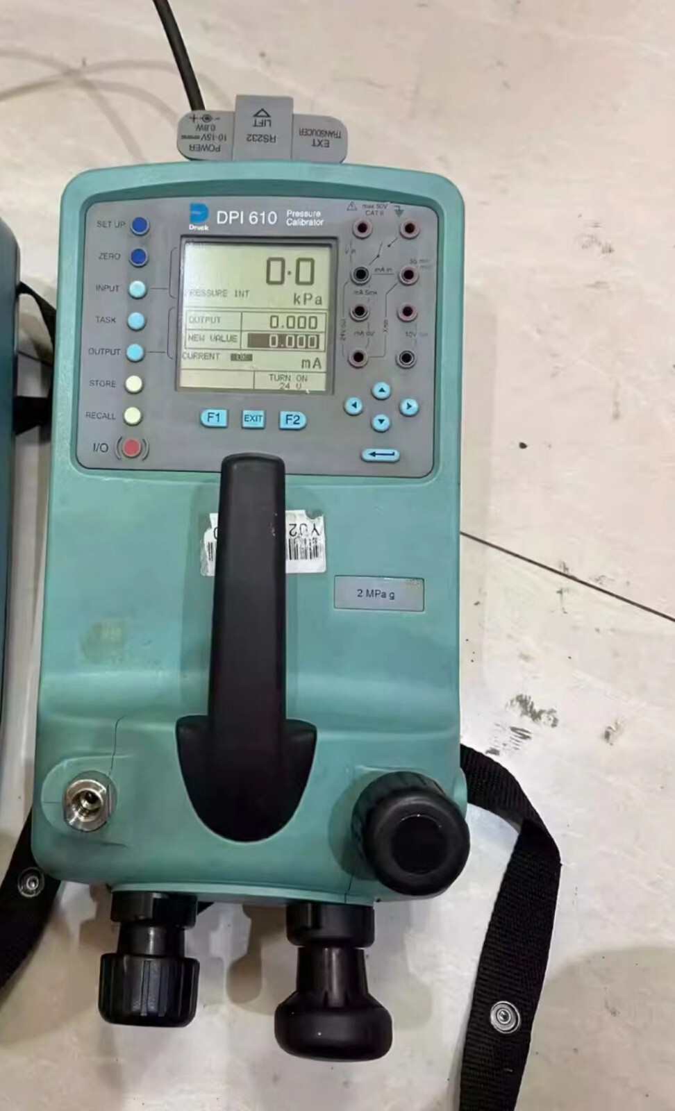 1PCS USED DRUCK DPI610 2MPag Prussure CALIBRATOR//