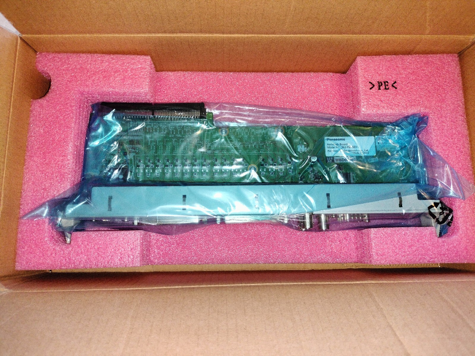PANASONIC WJ-PB65E01 NETWORK BOARD BRAND NEW FACTORY SEALED