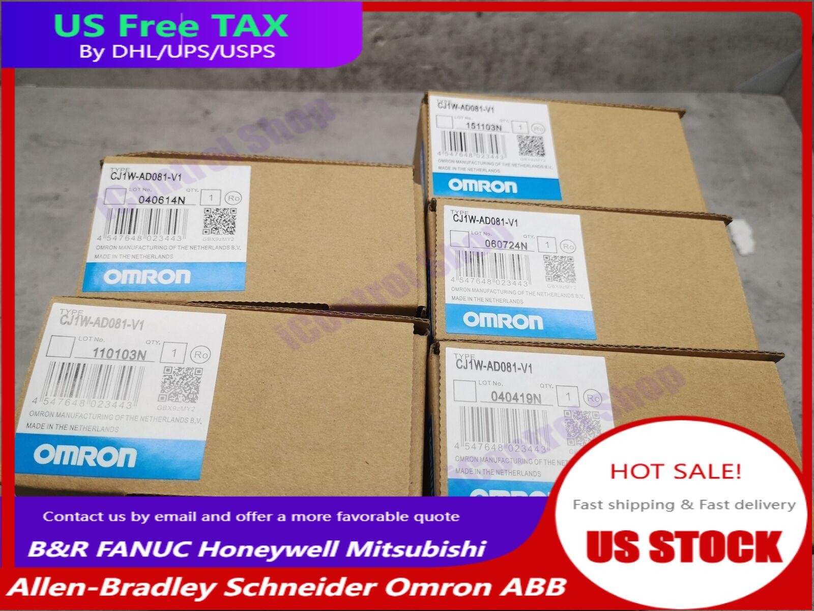 new in sealed box OMRON CJ1W-AD081-V1 Analog Input Units PLC Module