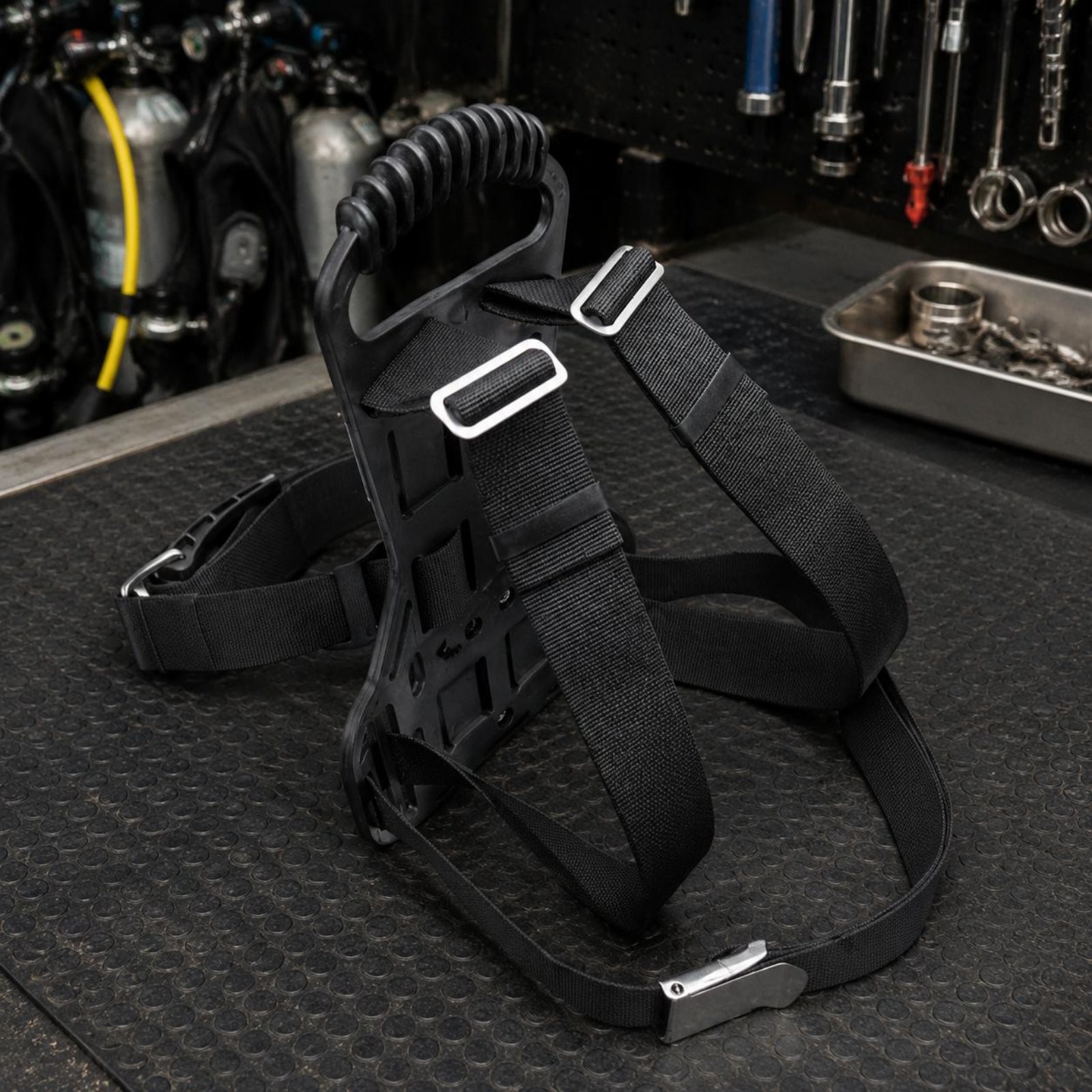 BCD Backplate Harness Adjustable Straps Diving Backplate Harness