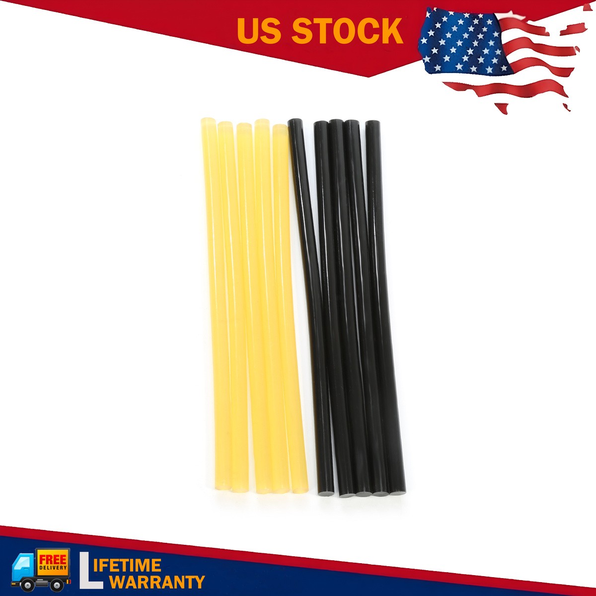Hot Melt Glue Sticks car DIY Repair Kit Yellow White 11mm new 10pcs usa 10x