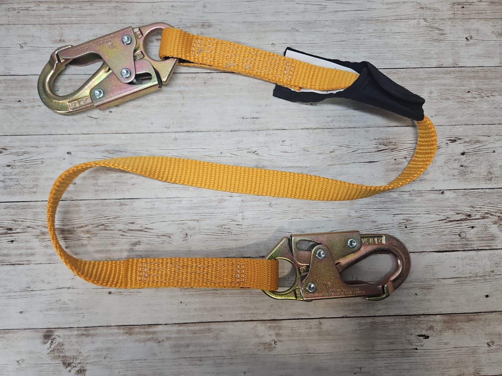 Werner C111104 4ft Web Positioning Lanyard 1in Polyester Web 2 Snap Hooks