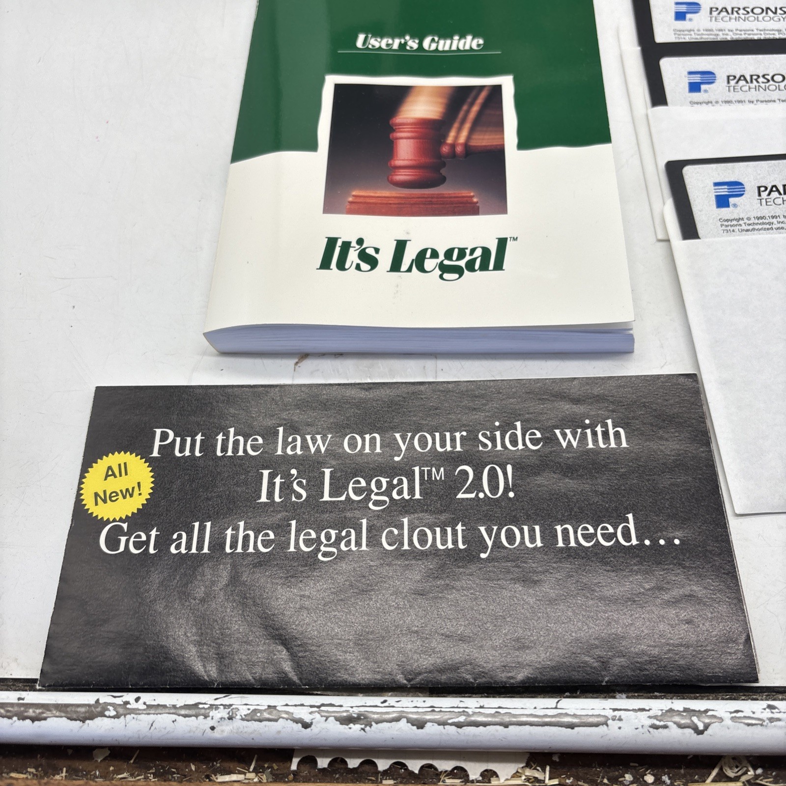 “It's Legal” 2.0 Parsons Technology Computer Software Lawyer Software Complete