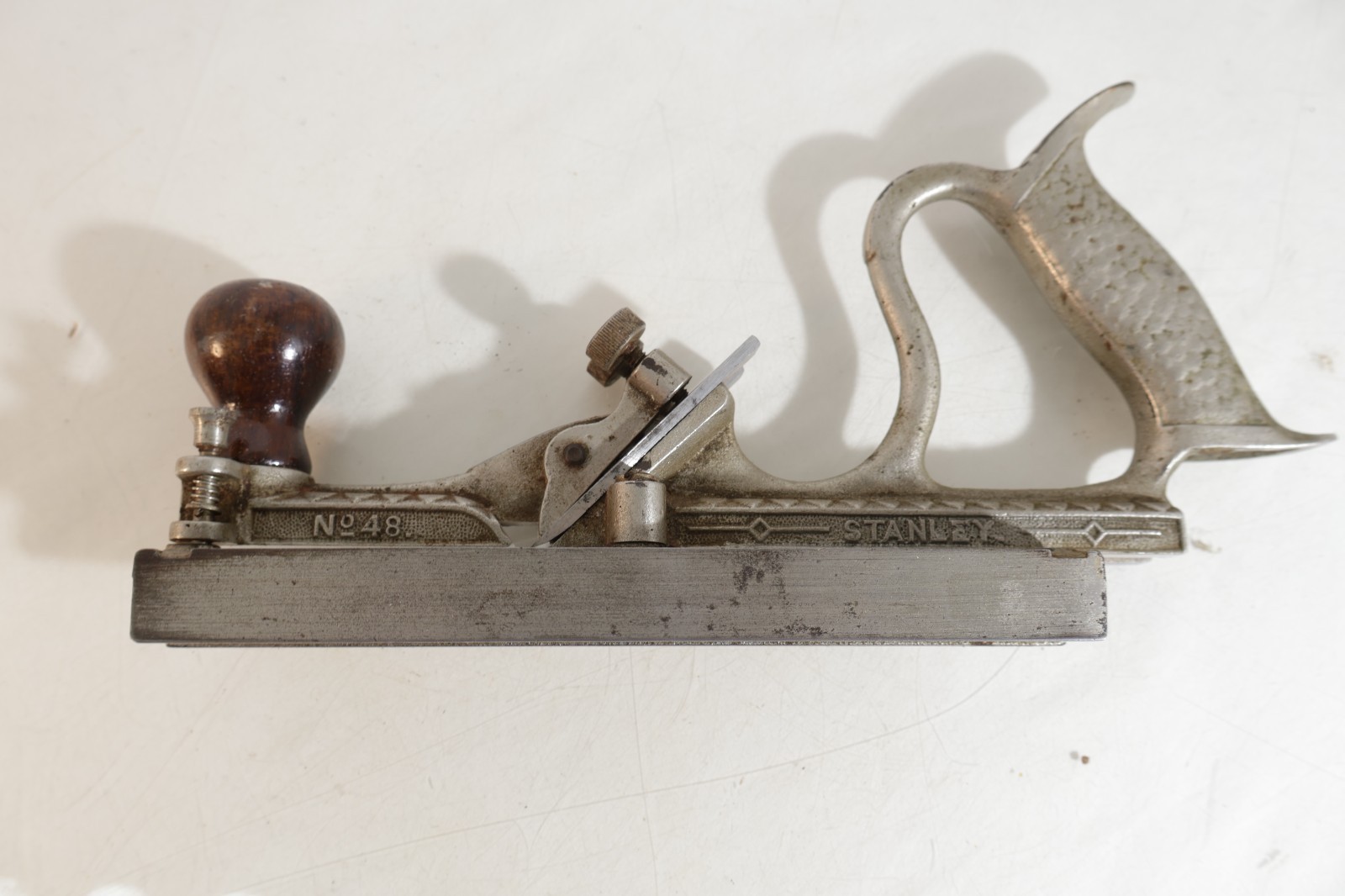 STANLEY # 48 TONGUE AND GROOVE PLANE IN GOOD USED CONDITION MUST SEE