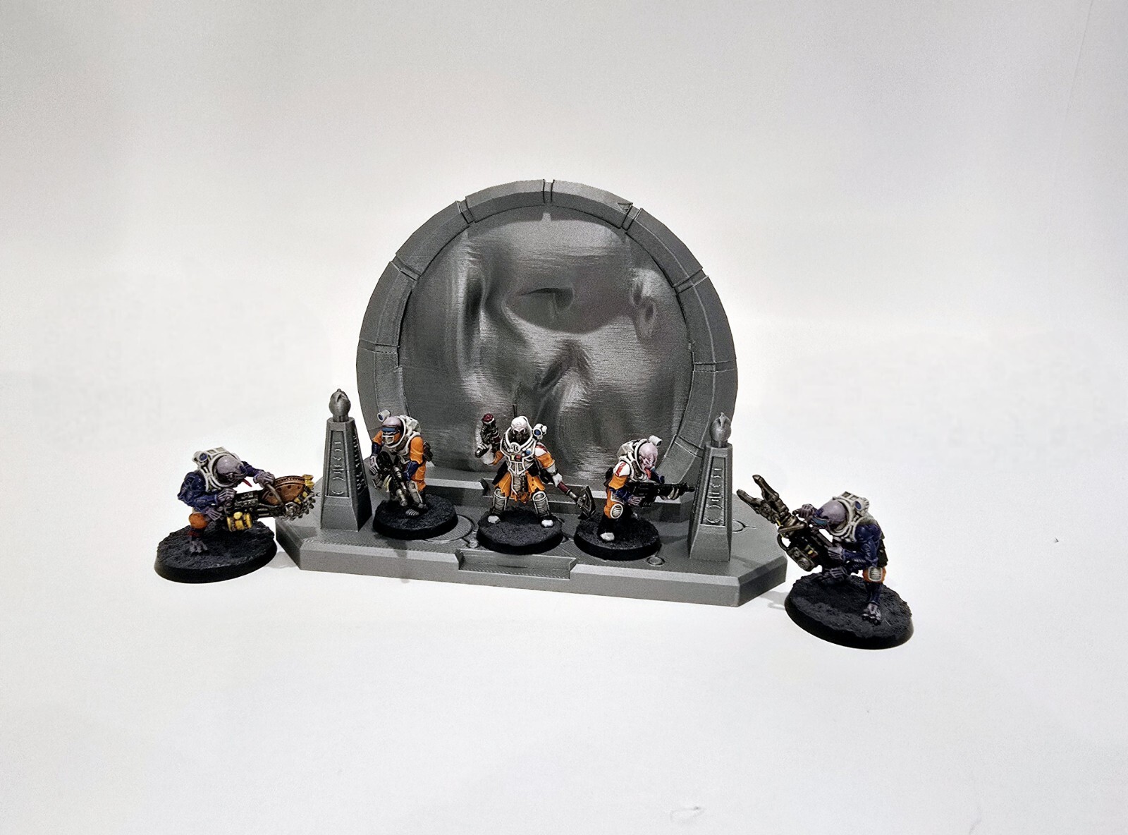 3D Printed Necron Proxy Active Space Portal Great For 40K Or Kill Team