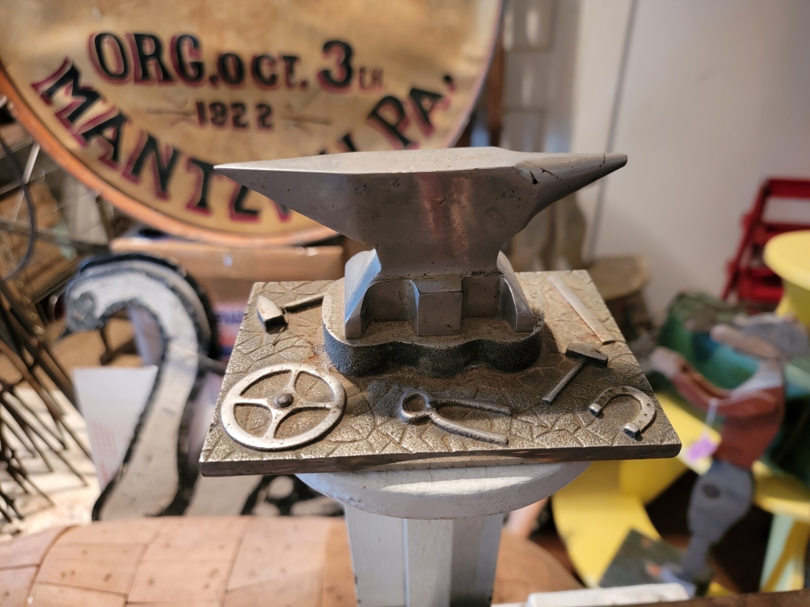 Miniature Anvil, Unique Blacksmith Display Anvil