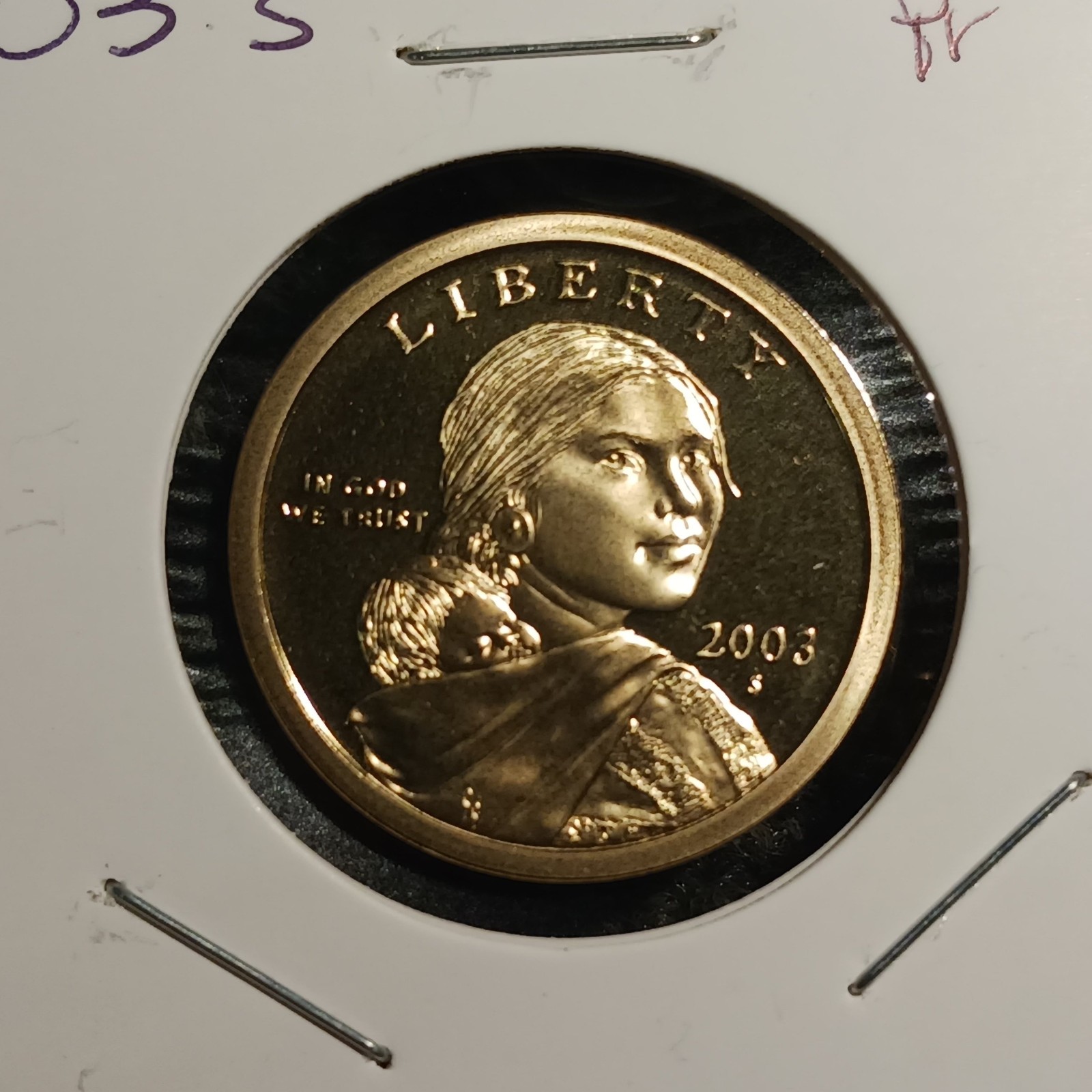 2003 S Sacagawea Dollar- proof