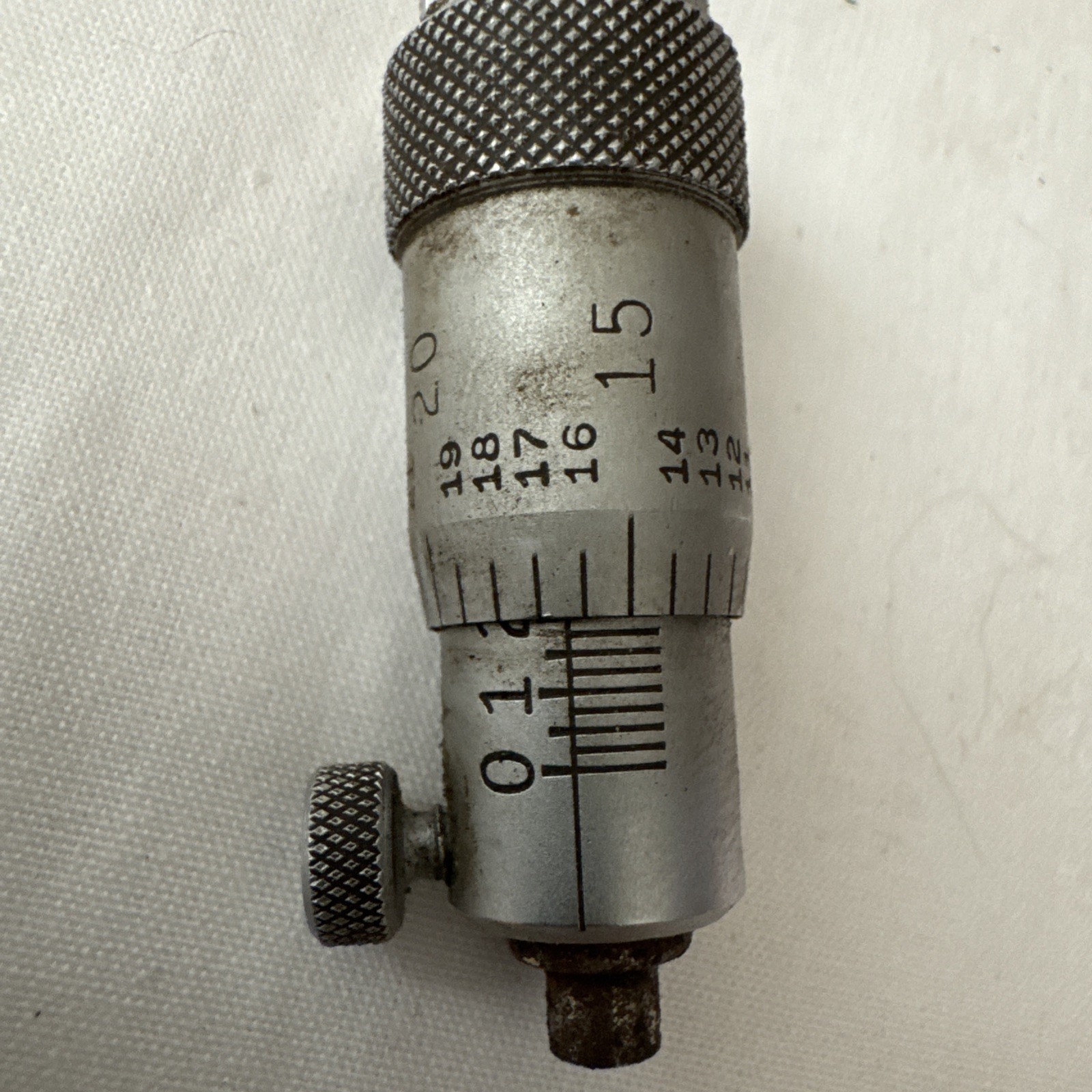VINTAGE SEARS CRAFTSMAN DEPTH MICROMETER INDICATOR PRECISION MEASURING TOOLS.