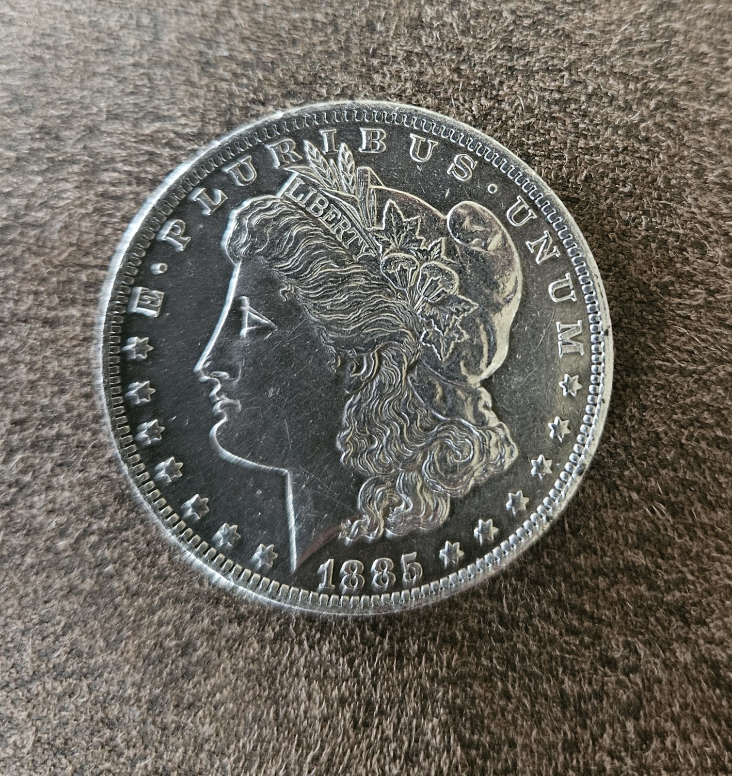 1885-O Morgan Silver Dollar - 90% Silver - Original Circulated Coin - 0.7734 ASW