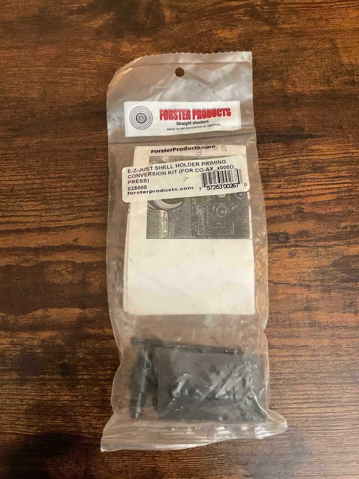 Forster Co-Ax E-Z-Just Holder Priming Conversion Kit 028000 EZ