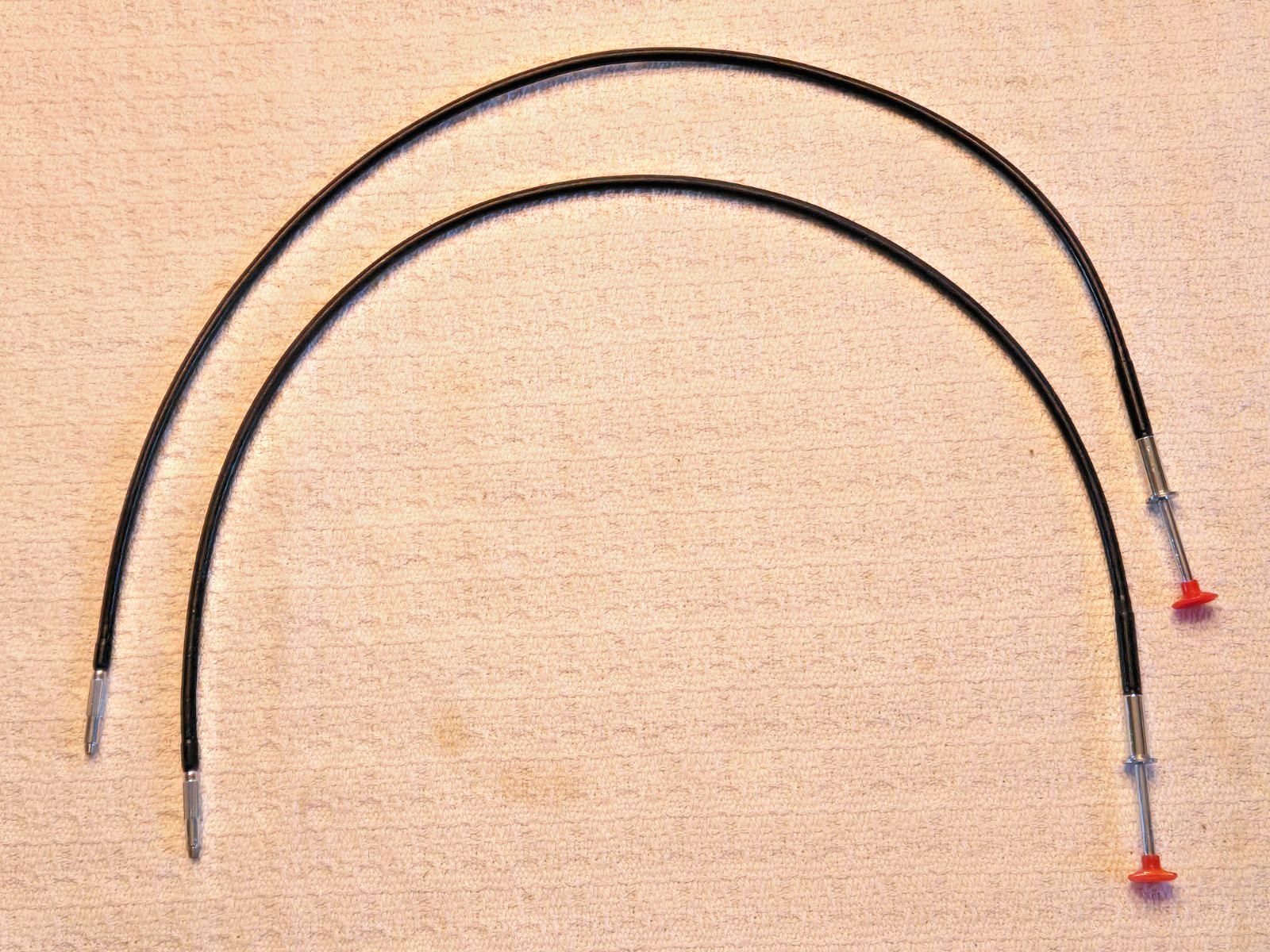 Pair (2 items) of 23" Manual Non Locking Shutter Cable Release