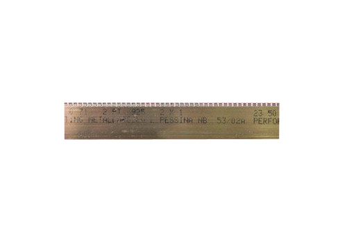 Perf Rule 8T x .918 Bindery Parts Sold per Foot