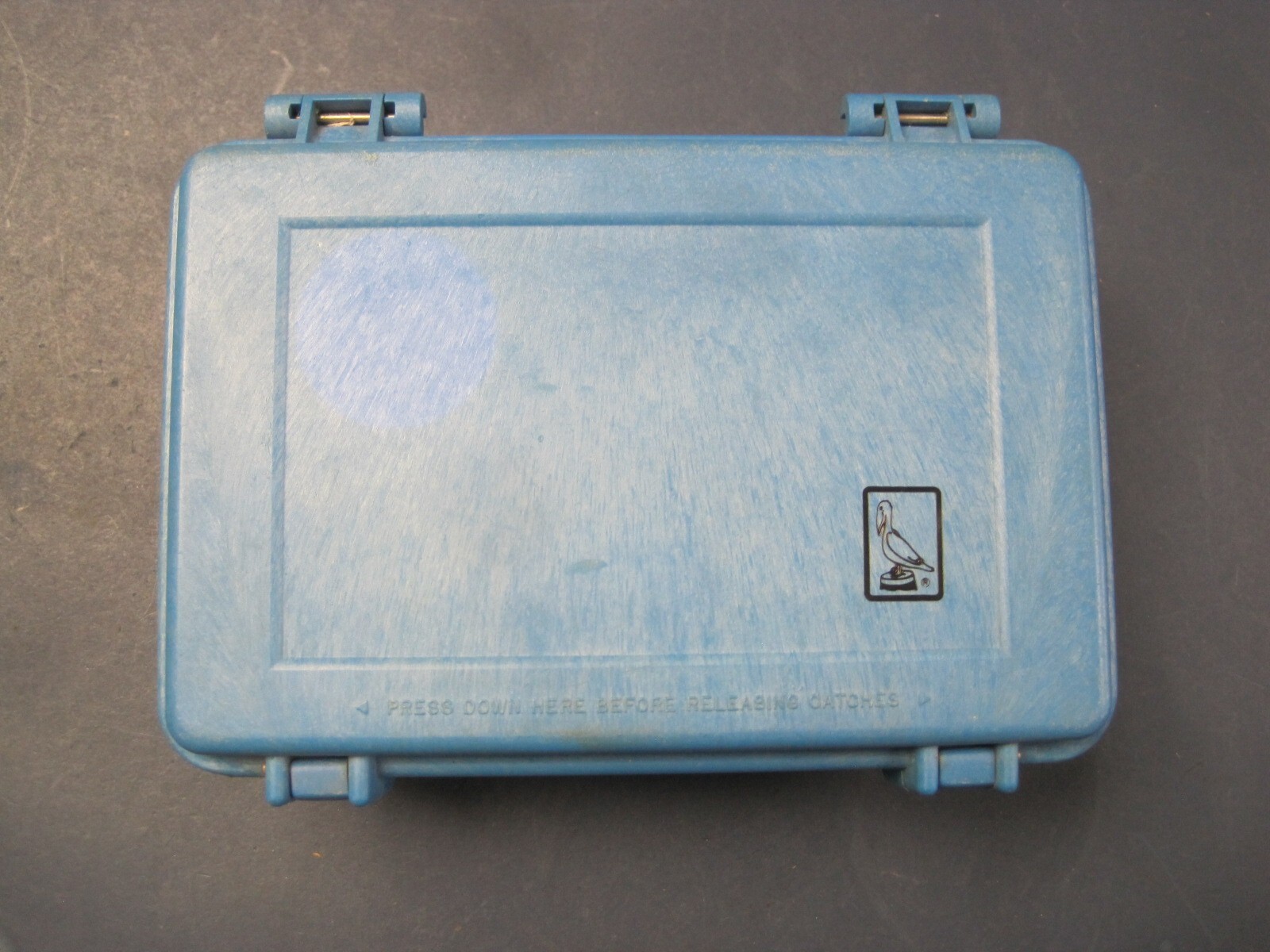 Pelican Waterproof Safe Box w Handle Scuba Camera Clean & Nice