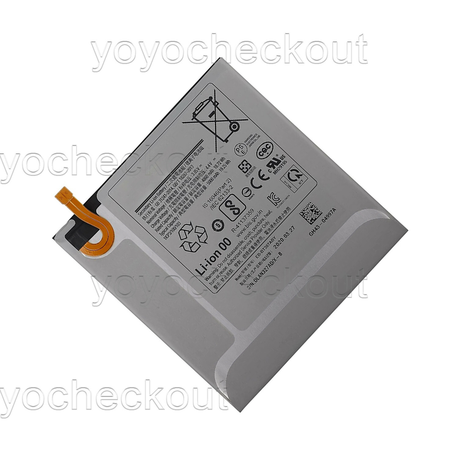 For Samsung Galaxy Tab A (2020) SM-T307U Replacement Battery EB-BT307ABY Tool