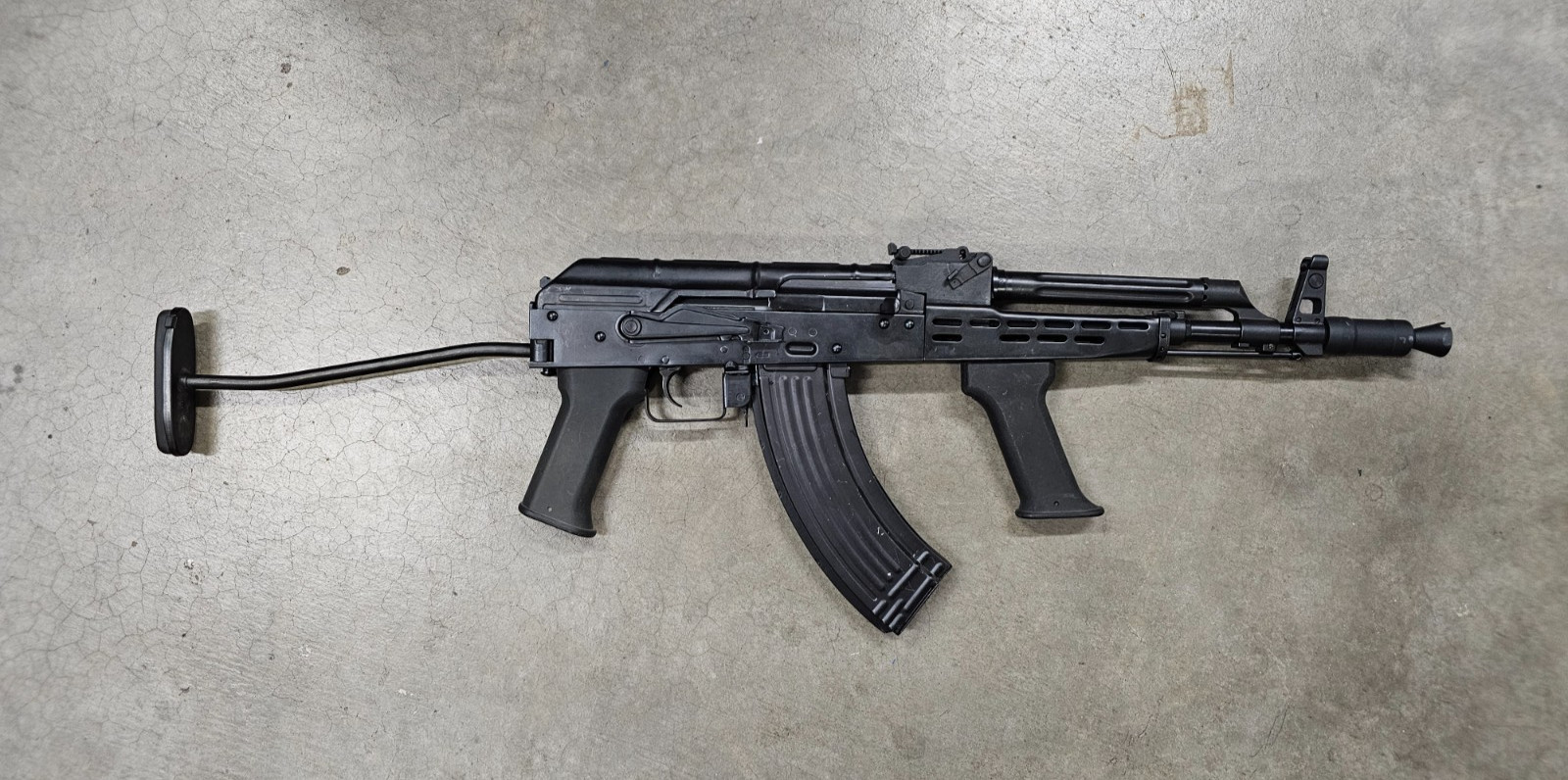 LCT AK Full Metal AMD-65 AEG Airsoft Rifle Stamped Steel *Rare*