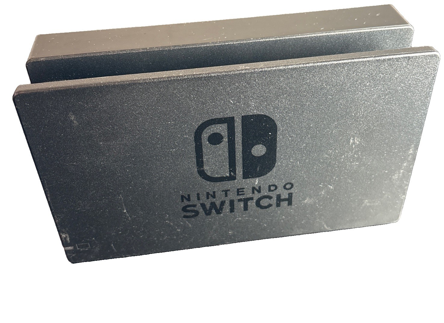 Nintendo Switch HAC-007 Charging Dock Only - Black - Cleaned & Tested Working !!