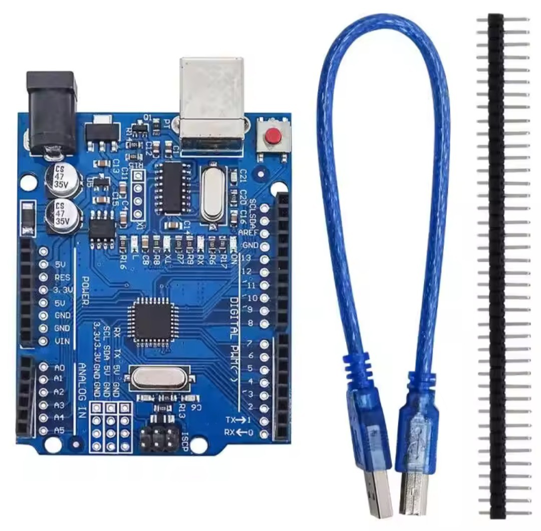 NEW Arduino UNO R3 Compatible, ATmega 328P CH340 With Cable USA Seller