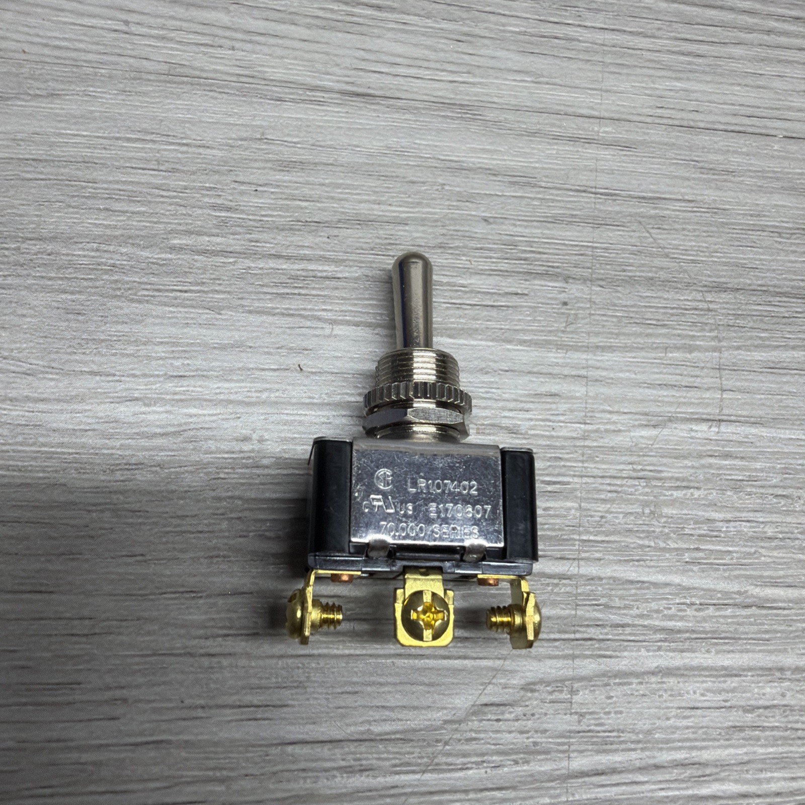 NSI 78190TS Momentary Toggle Switch, (ON)/OFF/(ON) SPDT, New
