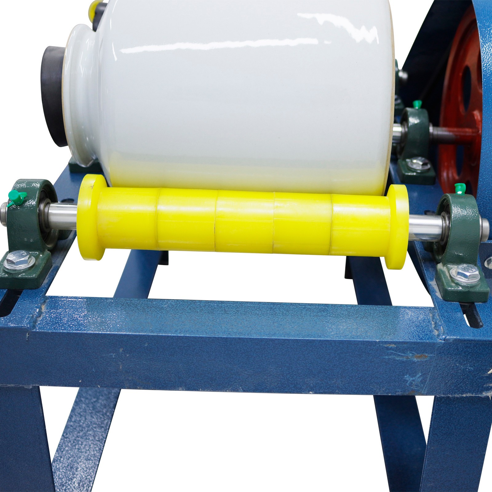 Small Horizontal Lab Ball Mill Grinder 220V Full Rubber Roller Jar Mill Machine