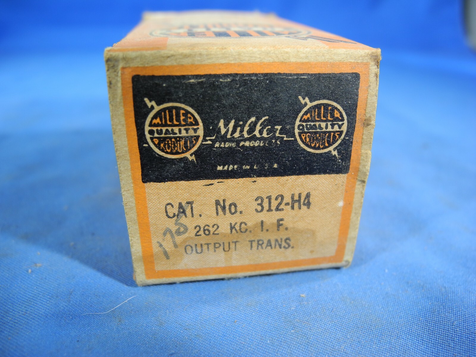 NOS NIB Miller 312-H4 262 KC I.F. Output Transformer (FREE SHIPPING!)