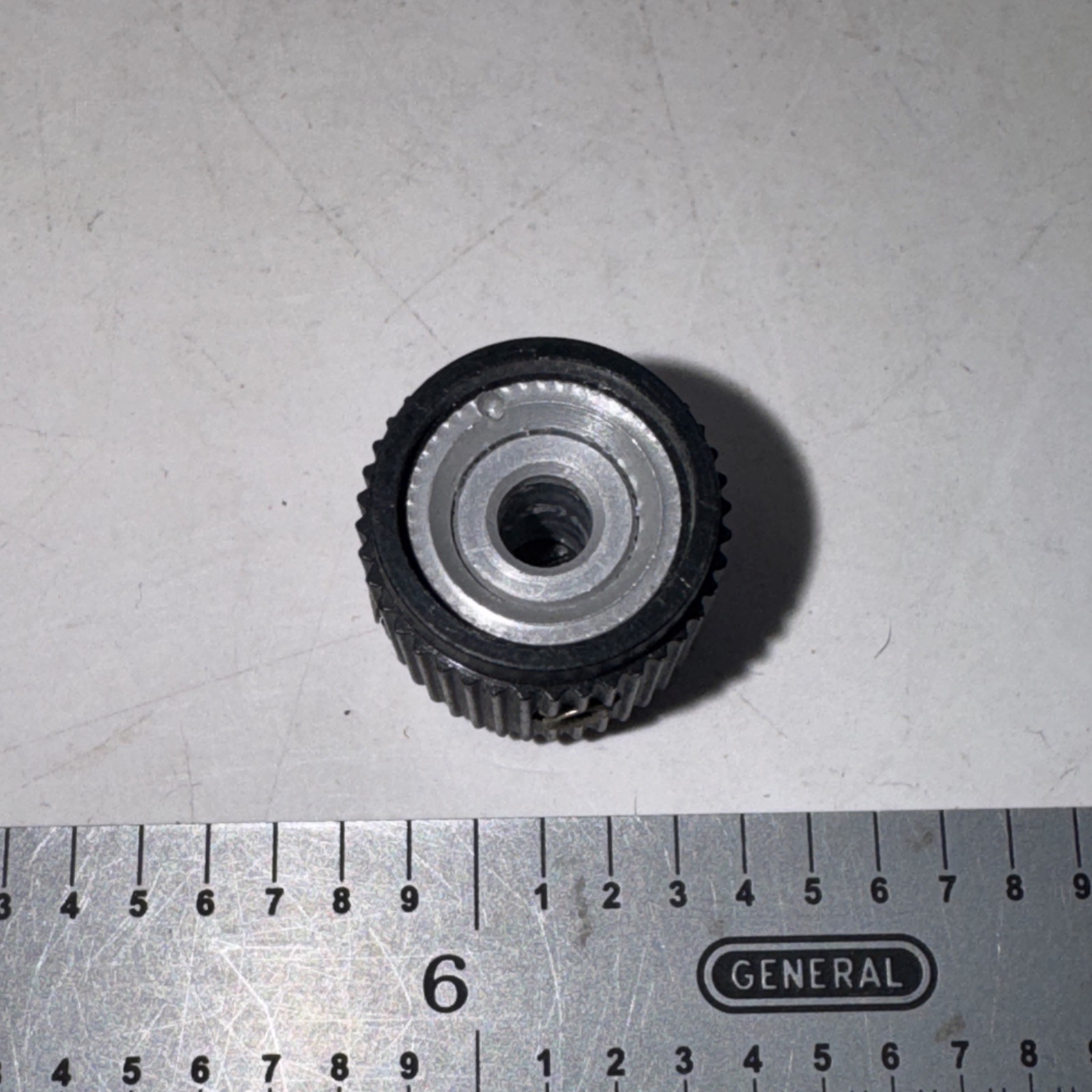 Set of 8 Test Instrument Knobs With Metal Liners