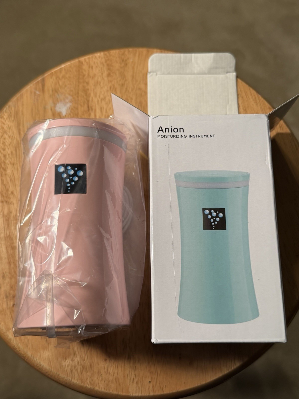 USB Mini Humidifier Anion Moisturizing Instrument Small-OS Pink
