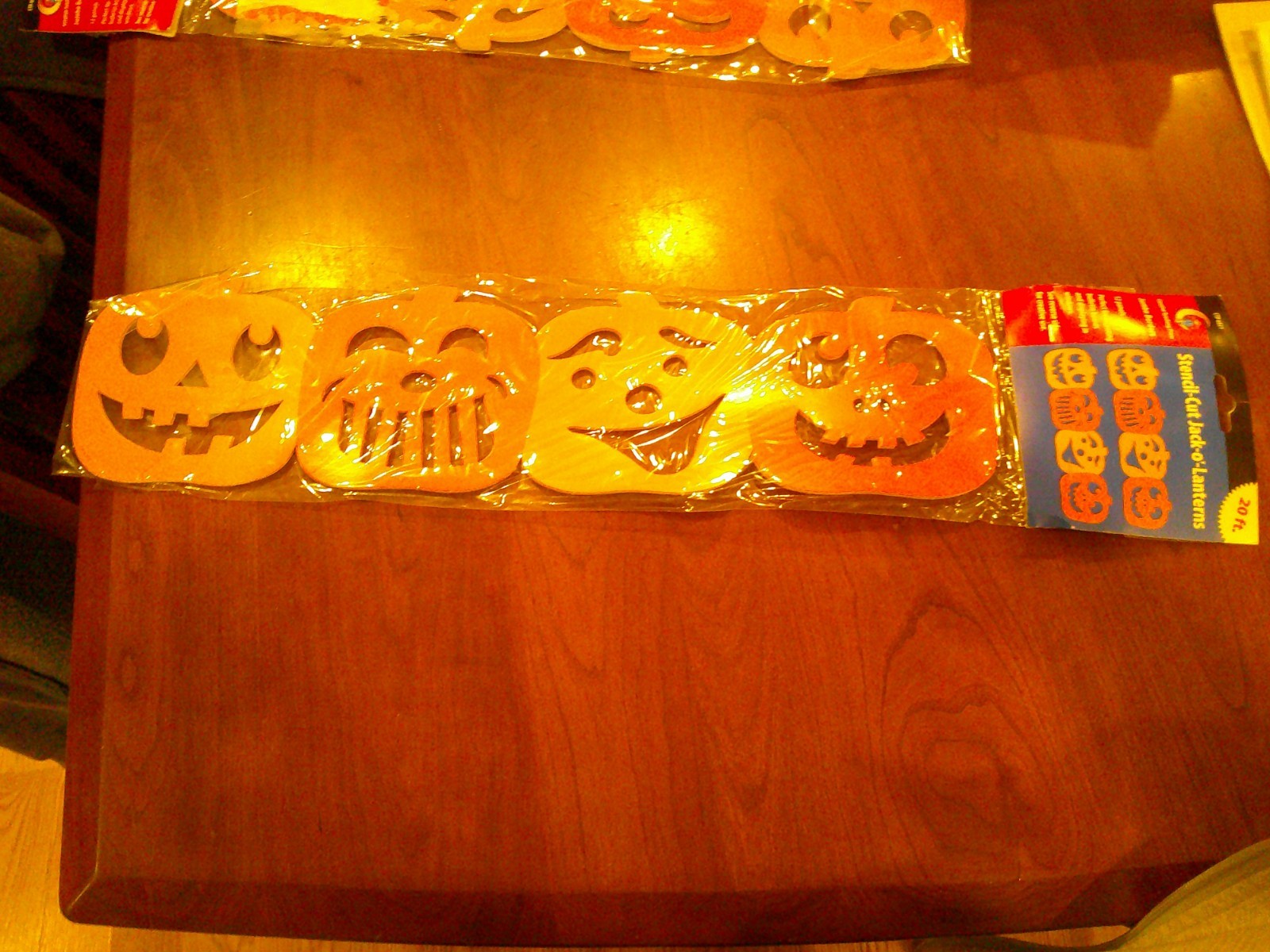 Halloween Pumpkin Design Border Classroom Creative Teaching 2 Pack New 40 FEET