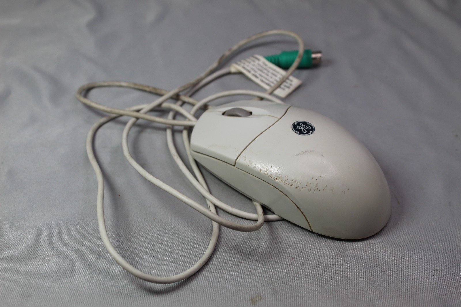 GE General Electric Scroll Mouse  PS2 Mouse 97859 WK2206 Vintage