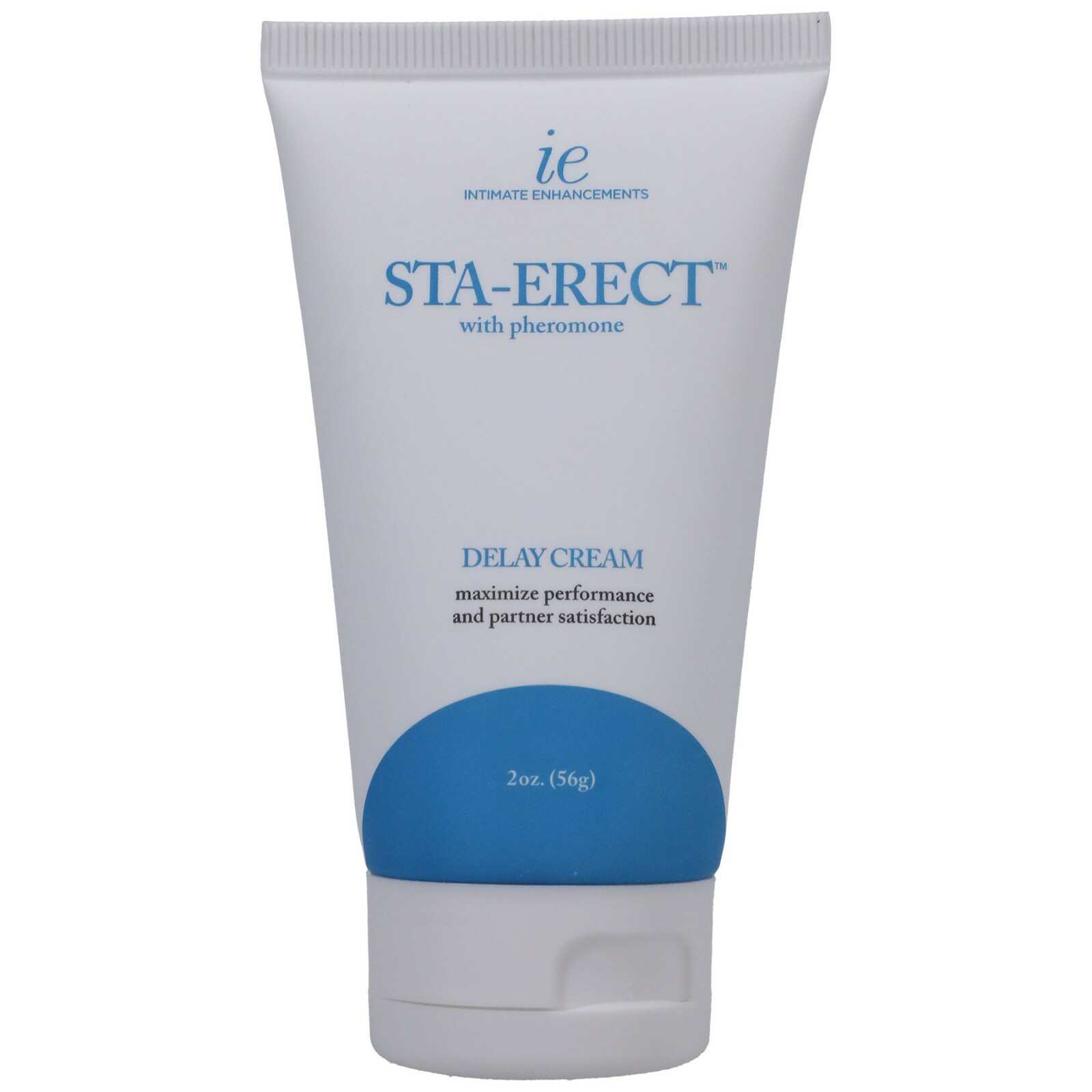 Doc Johnson Sta-Erect Delay Cream for Men 2oz Male Penis Desensitizing Enhancer
