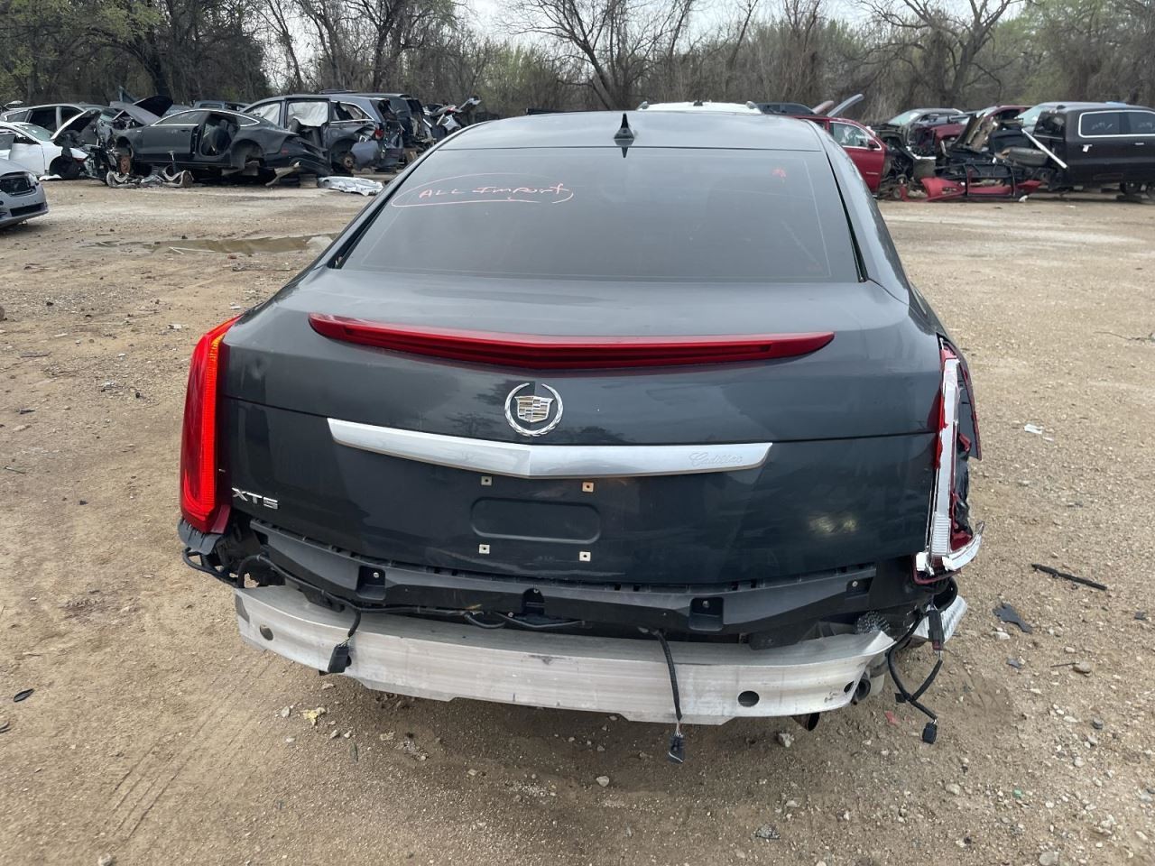Driver Left Sun Visor Cloth Fits 13-17 XTS 1011211