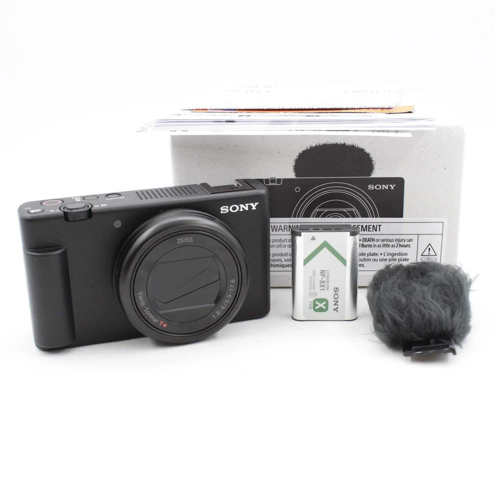 * OPEN BOX EXCELLENT * Sony ZV-1 II Digital Camera (Black)
