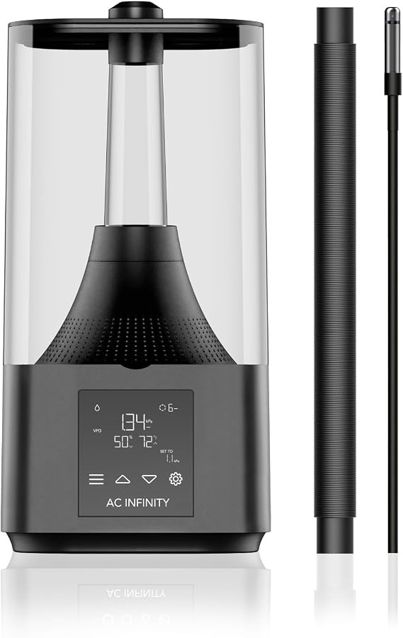 AC Infinity CLOUDFORGE T3 Plant Humidifier 4.5L VPD Smart Controls AC-CFT3 Black