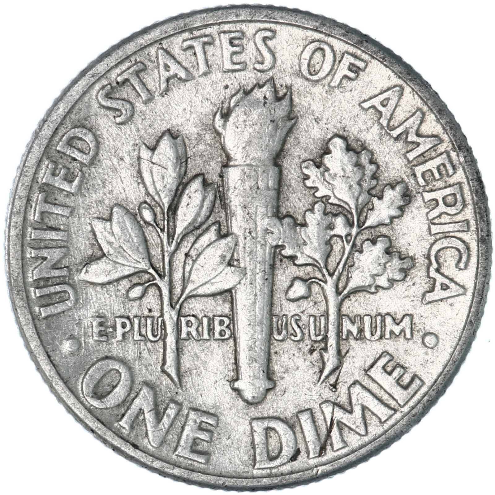 1958 (P) Roosevelt Dime 90% Silver Very Fine VF