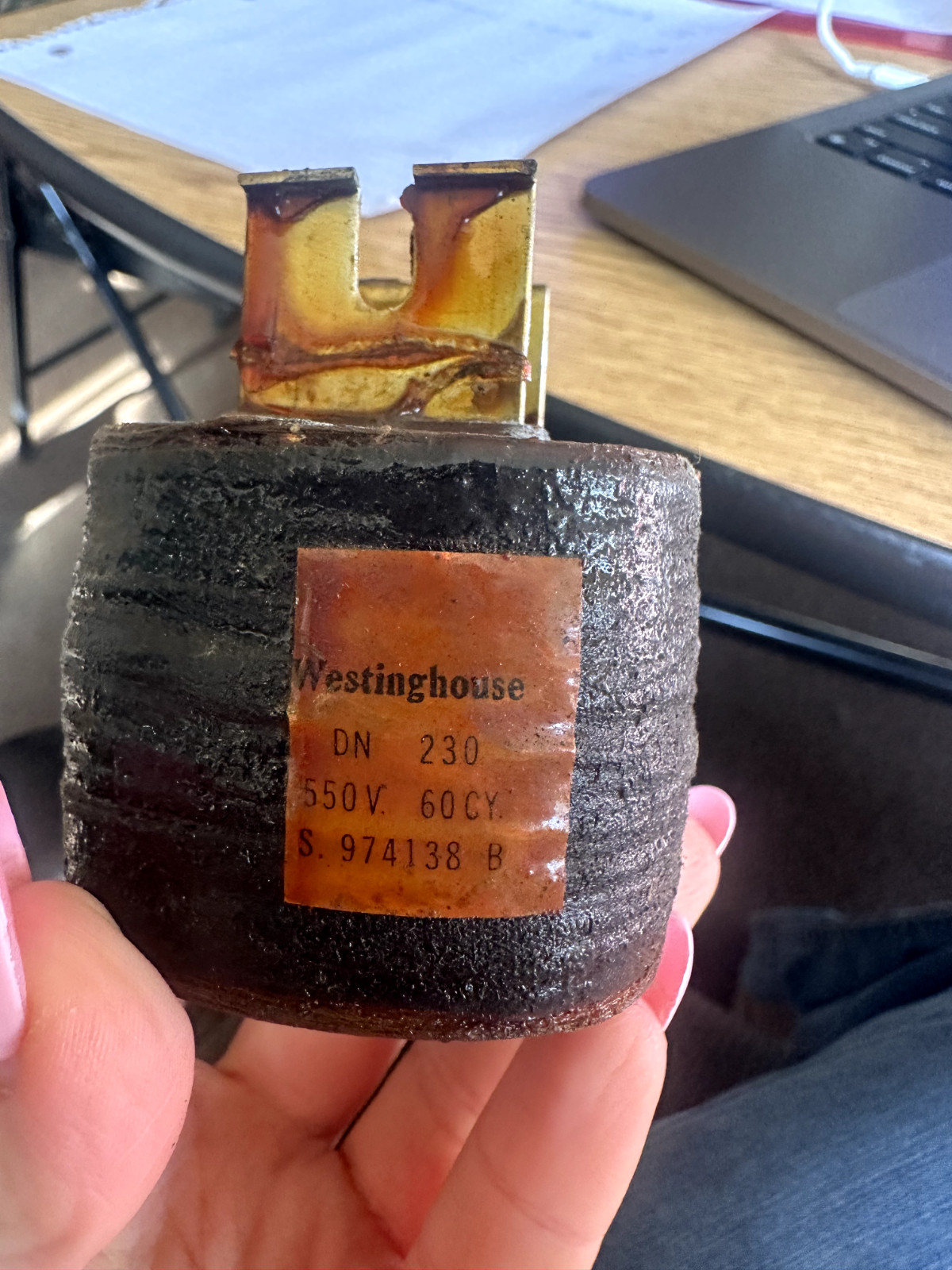 Westinghouse Coil S. 974138B 550V