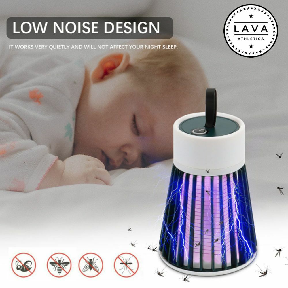Electric Mosquito Killer Lamp Portable LED Light Trap Fly Bug Insect Zapper Lamp