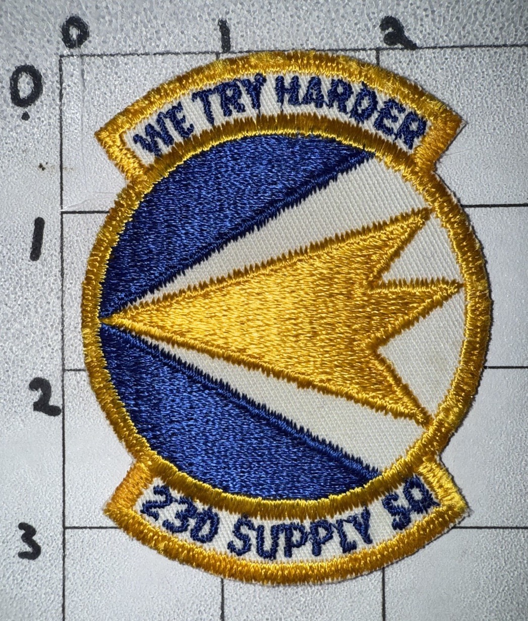 Vietnam War - 1970s 23rd Supply Squadron Patch (12)