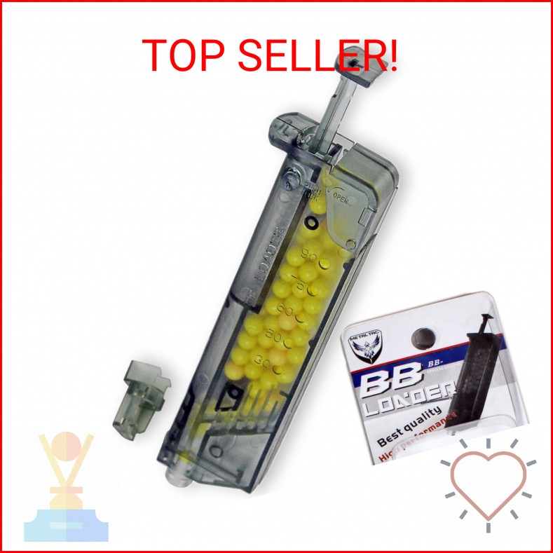 MetalTac Airsoft Speed Loader with Capacity of 100 Bbs