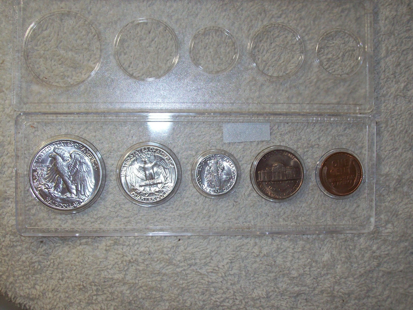 1941 D MINT SET UNCIRCULATED DENVER MINT