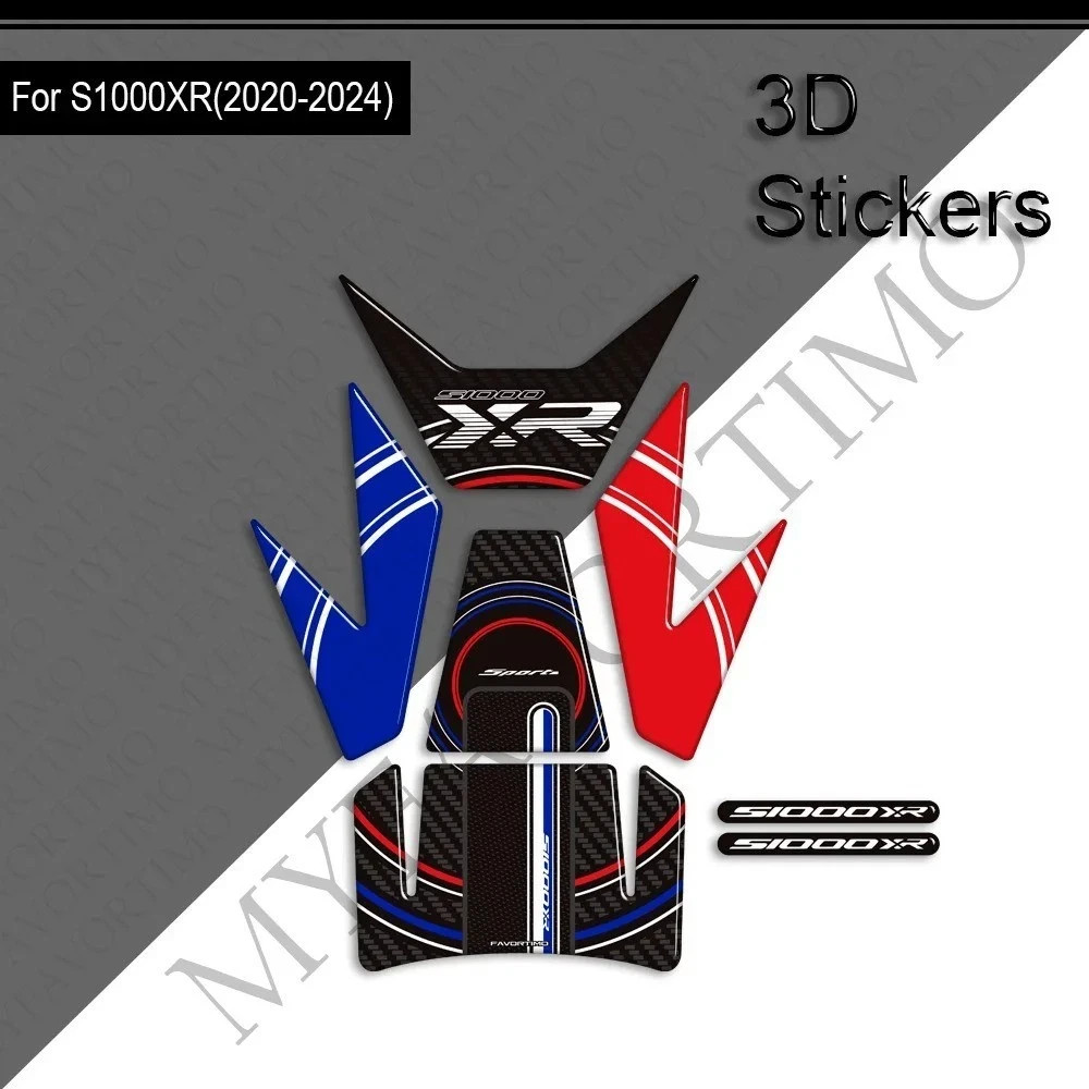 For S1000XR 3D Fuel Tank Pad Sticker Protector Decal Accessorie Waterproof 2020+