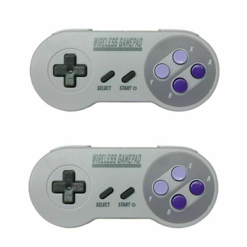 For Super SNES Classic Mini Game Console Wireless Gamepad Controller Accessories
